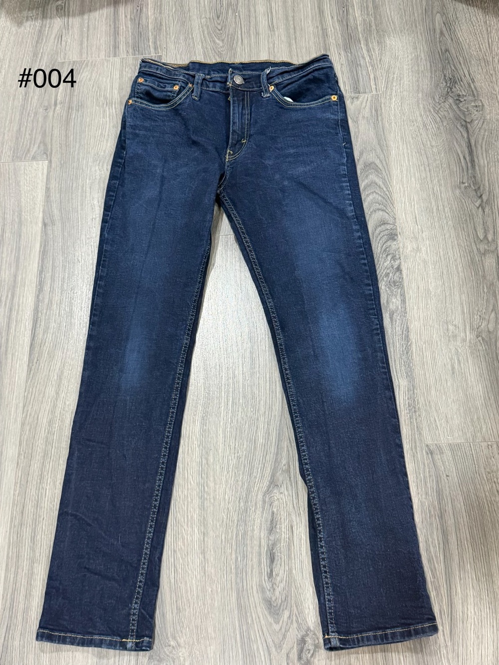 Levi's Indigo Straight-Leg Men's Jeans